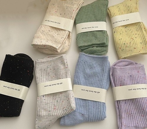 Pairs cotton crew socks - 5,